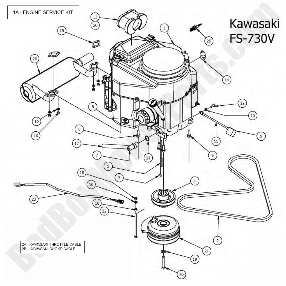 2017 Maverick - Engine - Kawasaki FS730